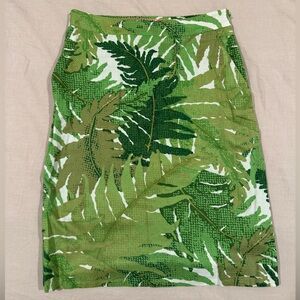 ANTHRO Monstera Skirt